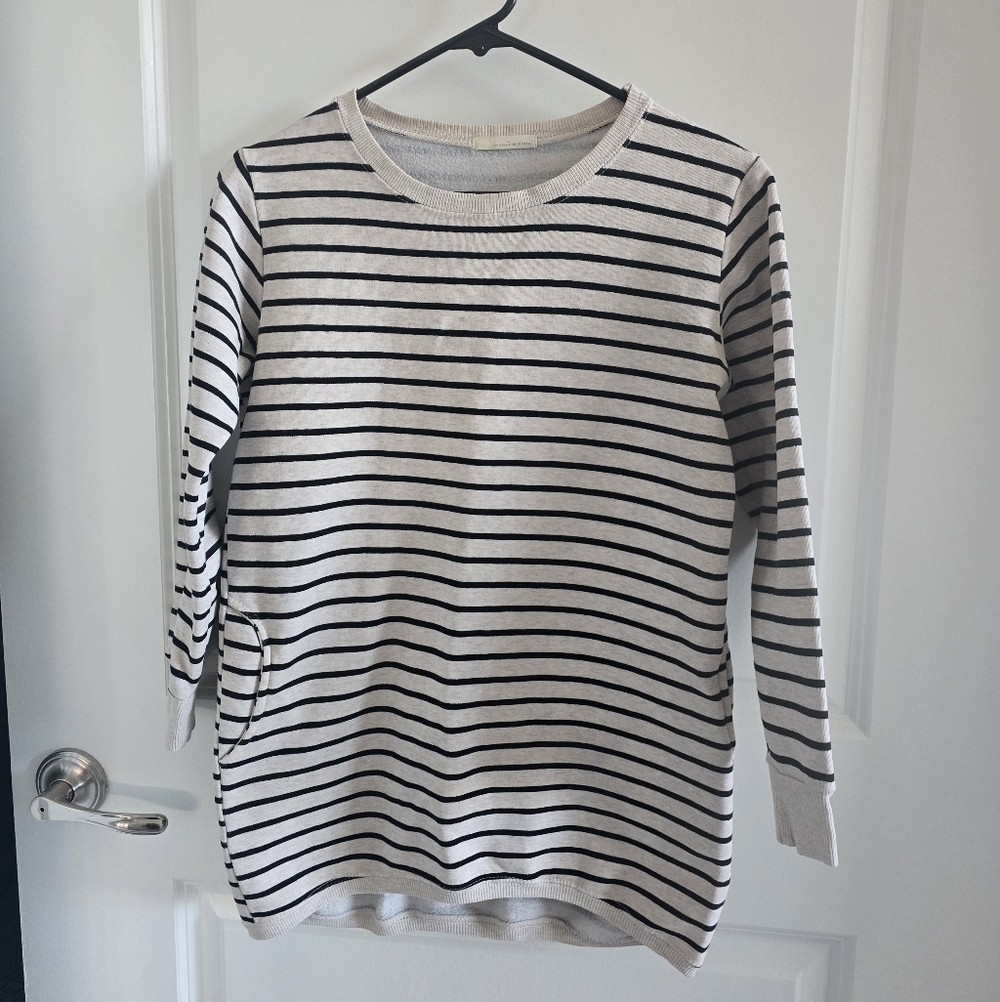 ▪️Striped Black & White Long Sleeve Top▪️